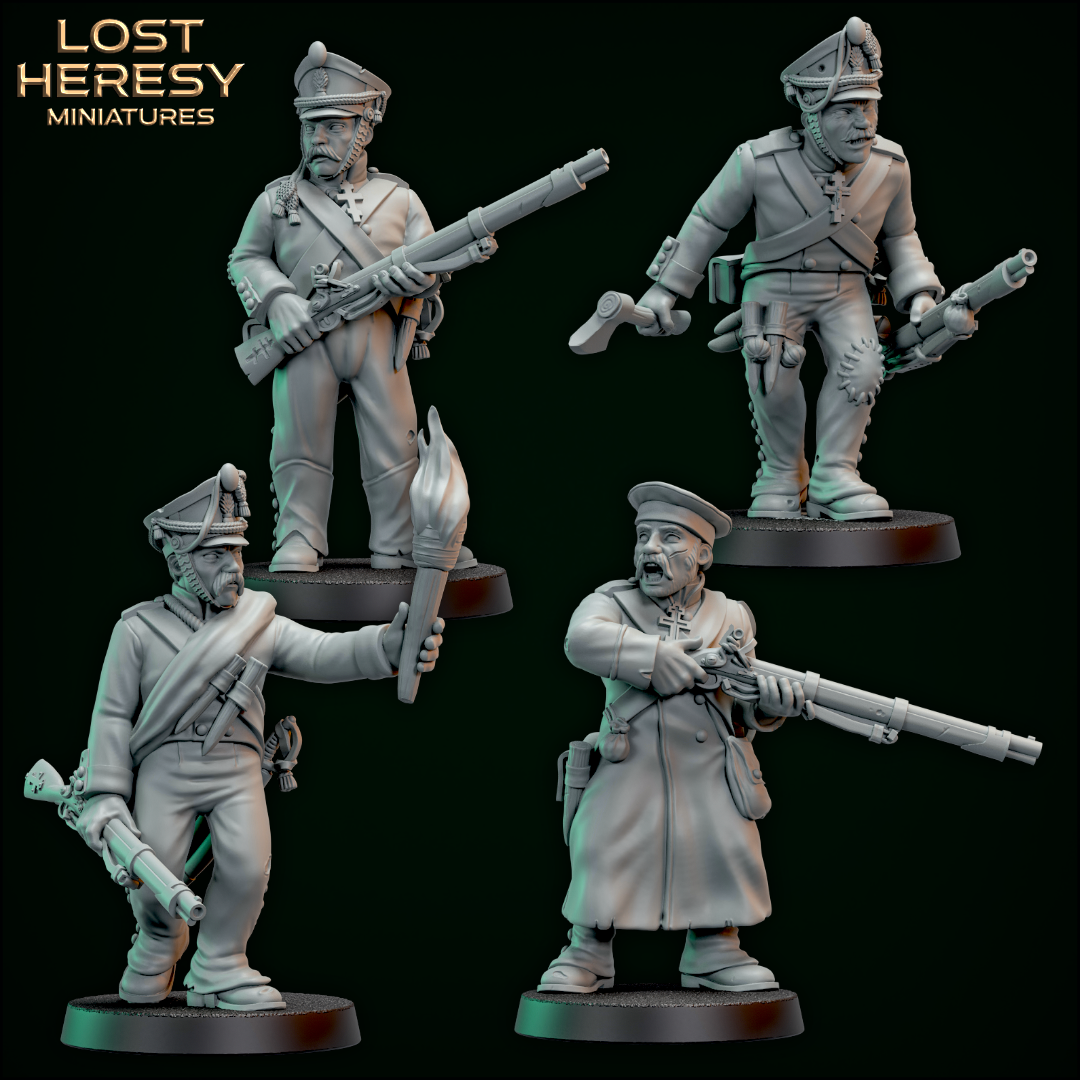 Russian Musketeer Infantry
